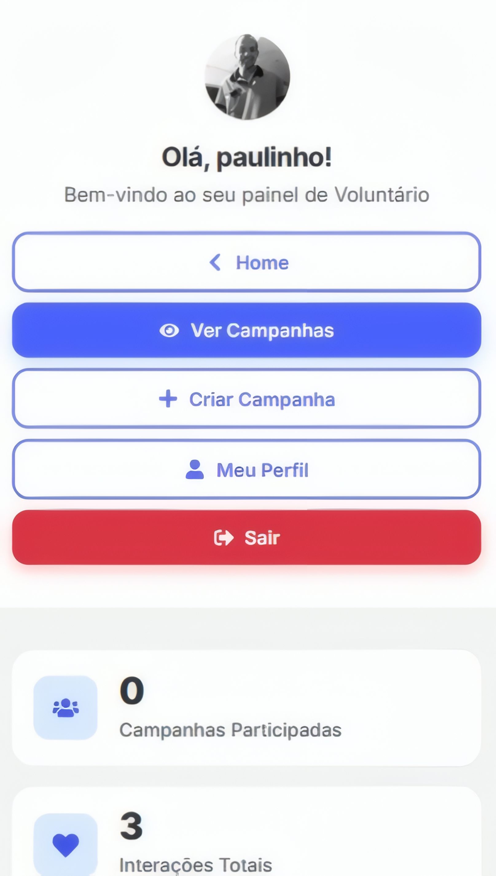 Experiência Mobile